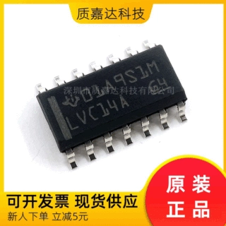SN74LVC14ADR 原装正品 丝印LVC14A 门极和反相器芯片 集成电路IC