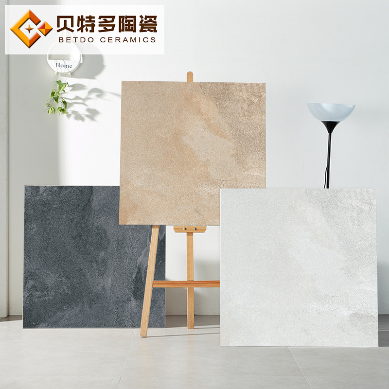 佛山仿古砖600*600 客厅餐厅地砖卫生间墙砖 仿古柔抛砖复古瓷砖|ms