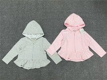 GW-3399-E内销高品质欧美风格童装小鱼鳞布面料卫衣小外套