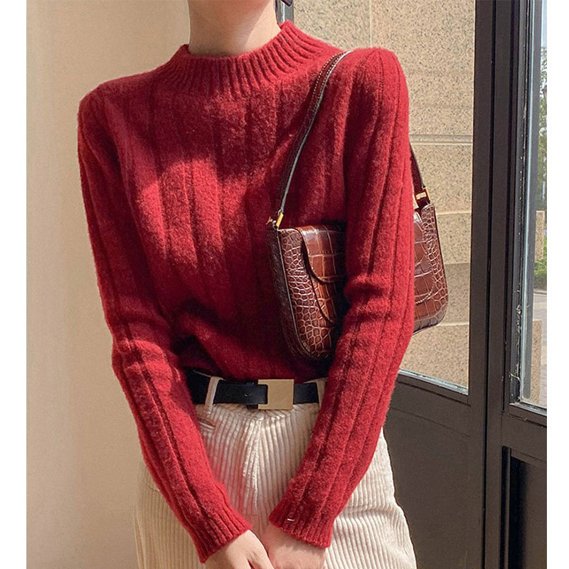 Red sweater