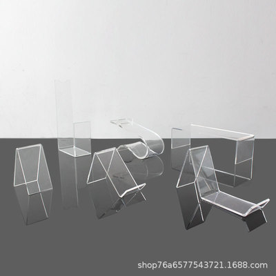 鞋托架鞋子摆放支架亚克力展示架鞋店鞋架托塑料透明童鞋鞋托展示|ru