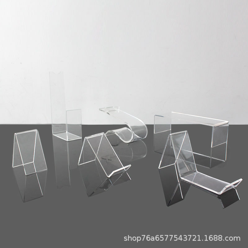 鞋托架鞋子摆放支架亚克力展示架鞋店鞋架托塑料透明童鞋鞋托展示|ru