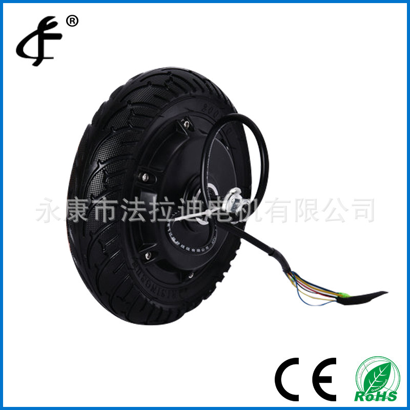 Wholesale production 8 hollow Drum brakes electrical machinery 24v Electric vehicle Scooter Wheel hub electrical machinery