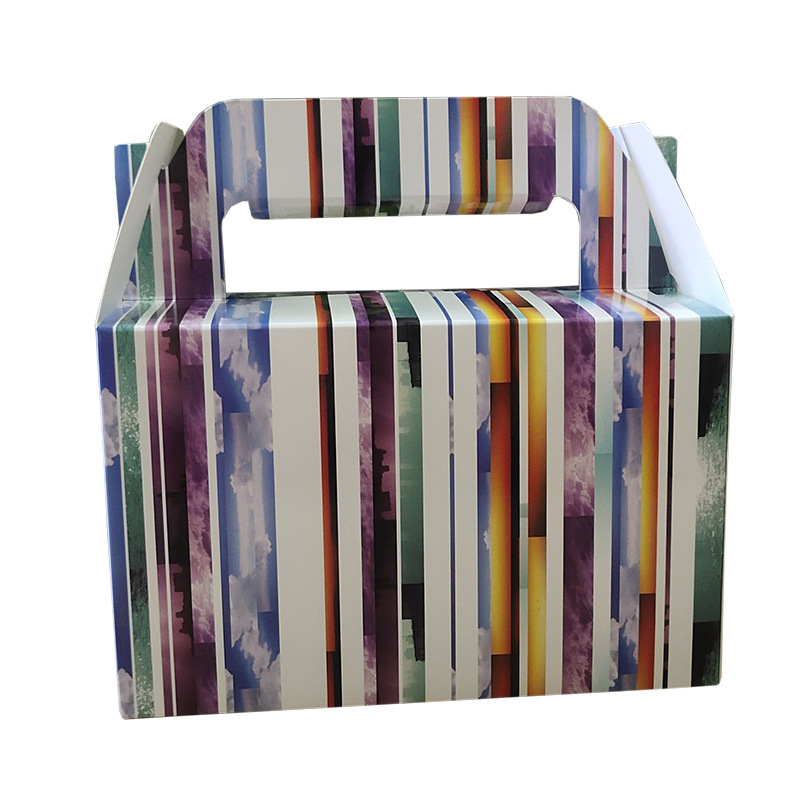 专业印刷定制 蛋糕彩盒 蛋糕礼品盒 礼品蛋糕彩盒 自动扣底彩盒