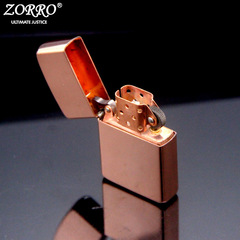 zorro Zorro copper shell copper movement complete set of copper light plate kerosene lighter can be DIYed on behalf of