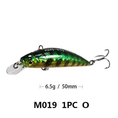 Sinking Minnow Fishing Lures 55mm 6.5g Hard Plastic Baits Fresh Water Bass Swimbait Tackle Gear