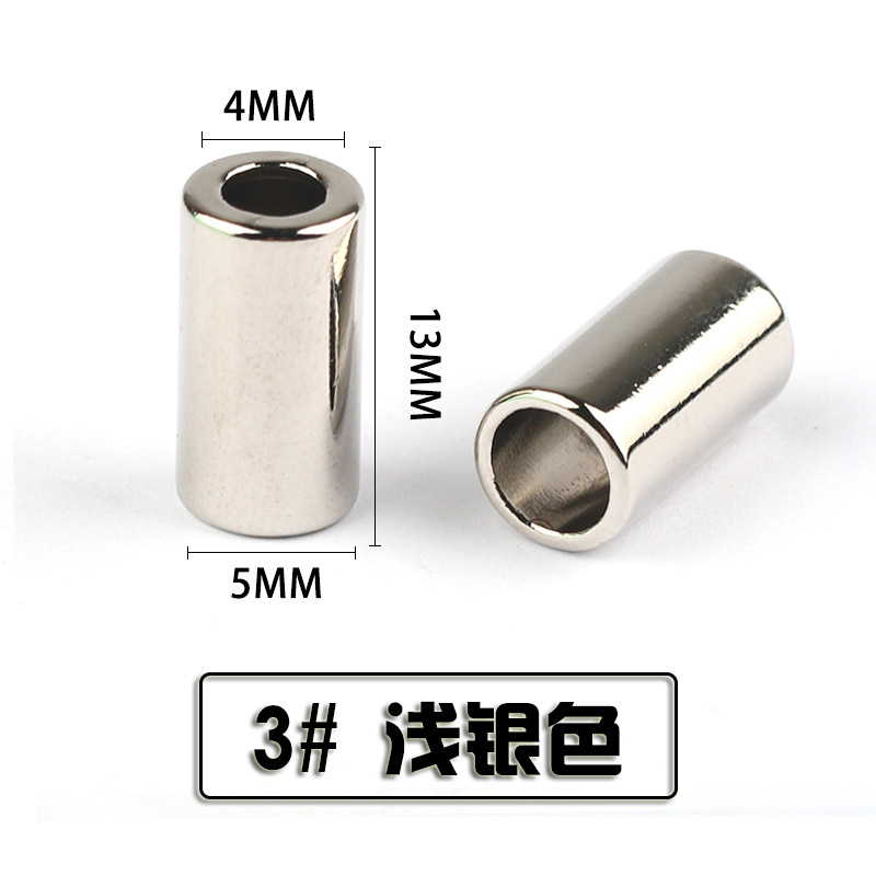 Fuente de la fábrica Nueva campana de metal suéter abajo chaqueta cordón hebilla cuerda elástica hebilla de metal hebilla de aerosol