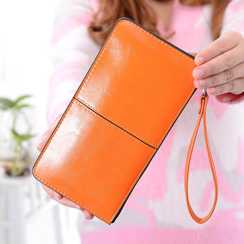 wholesale new pattern lady have more cash than can be accounted for wallet Japan and South Korea Female models Wallet zipper Wallet Korean Edition High-capacity clutch bag
