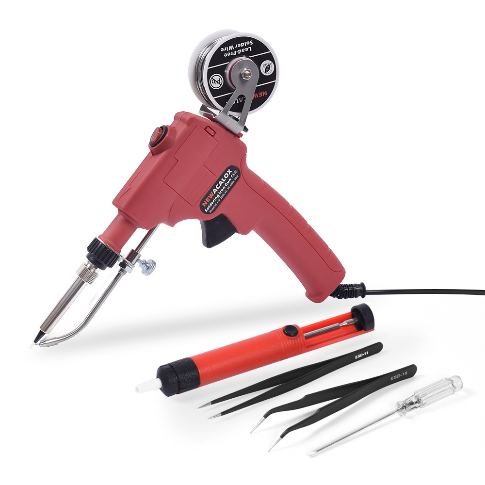 Pistola de soldadura automática eléctrica soldador traje de hierro 60W calor interno con interruptor de soldadura eléctrica soldadura 220V 110 modelo de comercio exterior