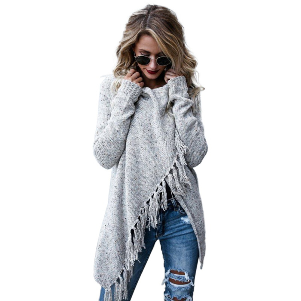 350g Weight Sweater Outerwear Type Long Sleeve Sleeve Length Regular Sleeve Sleeve Type Polyacrylonitrile Fiber, knit Fabric Type Long Top Length Daily Occasion Scarf collar, Pullovers Neckline Loose Fit Type Solid Color Pattern Winter, Autumn Season Women's Gender Hollow Out Design Streetwear Style Wholesale Women's Streetwear Solid Color Long Sleeve Hollow Out Sweaters & Cardigans 8
