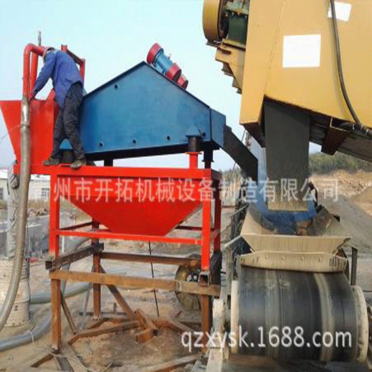 细砂回收机 厂家直供风化砂细沙回收机 小型细沙回收机设备生产线