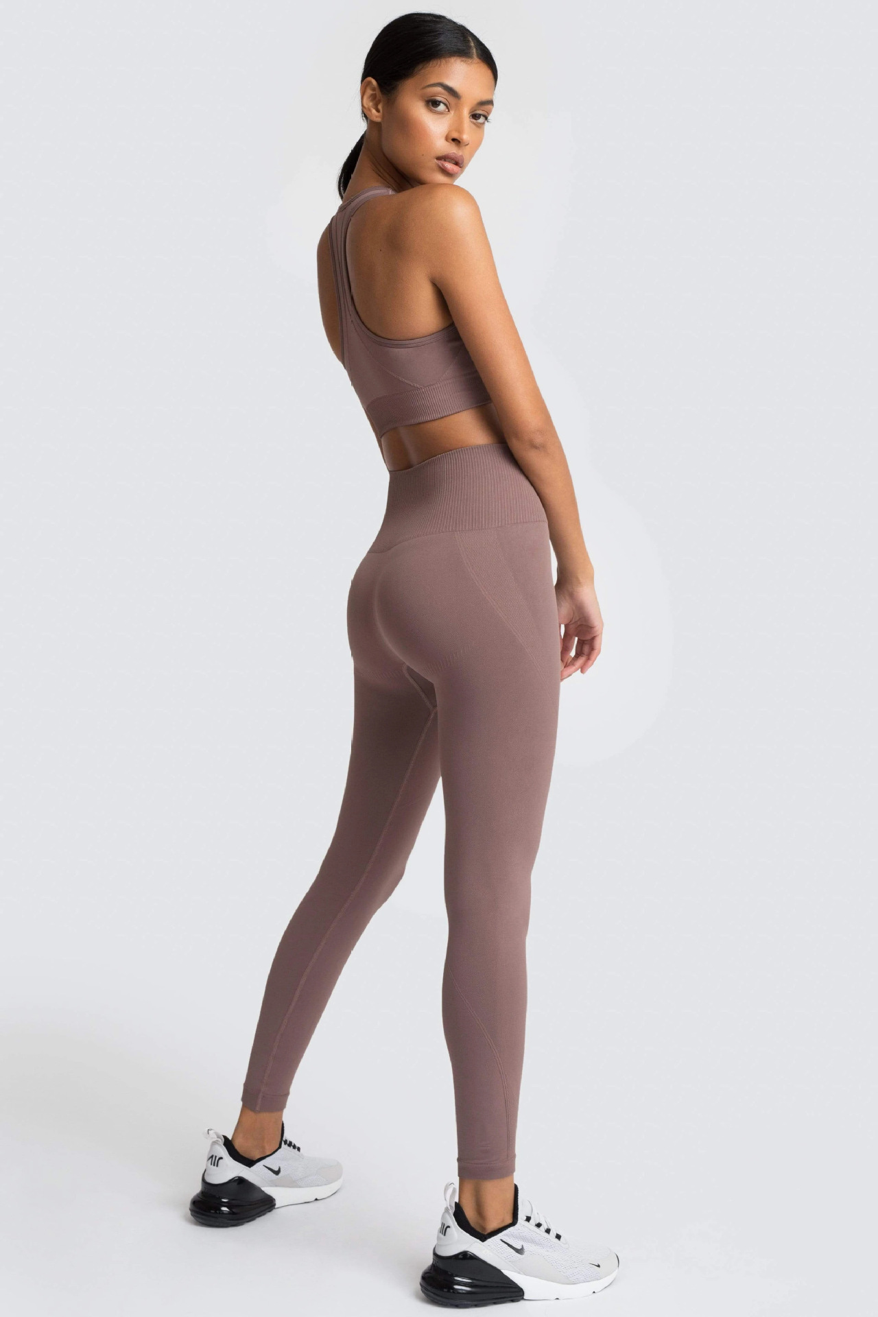 traje de yoga de punto para mujer nihaostyles ropa al por mayor NSXER80285