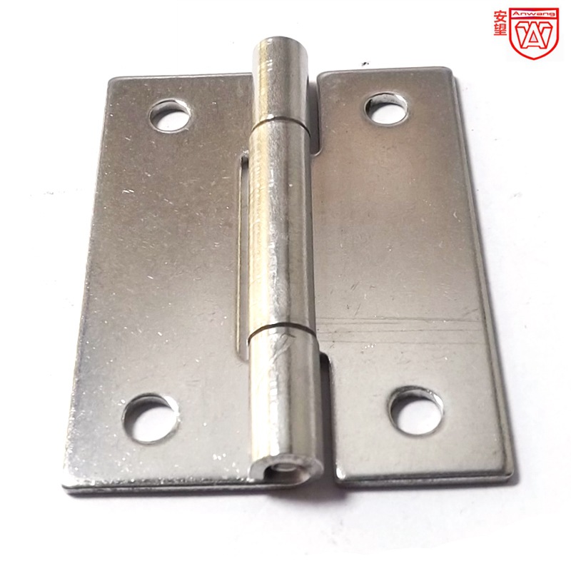 50 * 38 * 1.5 acero inoxidable 304 bisagra caja de distribución bisagra bisagra industria pesada bisagra plegable