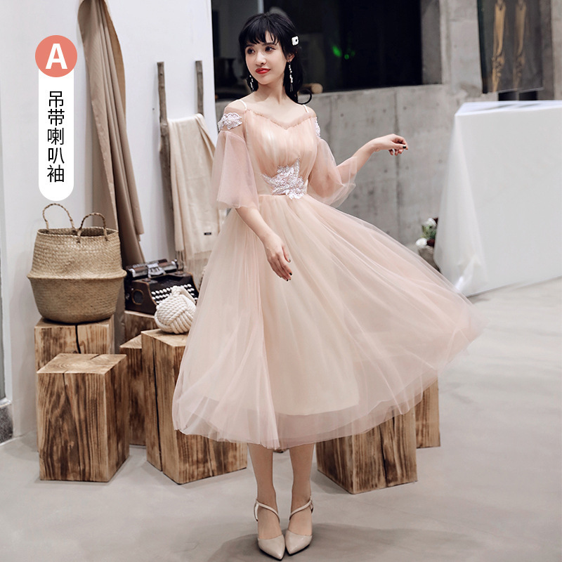 green emerald velvet dress Fairycore Flower Long Evening Dress Women Korean Style Puff Sleeve Tun –  Pbong