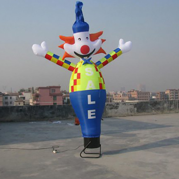 厂家直销空中舞星开业招手迎宾卡通玩偶财神充气跳舞人偶气模制作