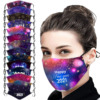 goods in stock Occident fashion Christmas printing Civil Mask dustproof Lug type Multicolor A variety of wish Amazon explosion models