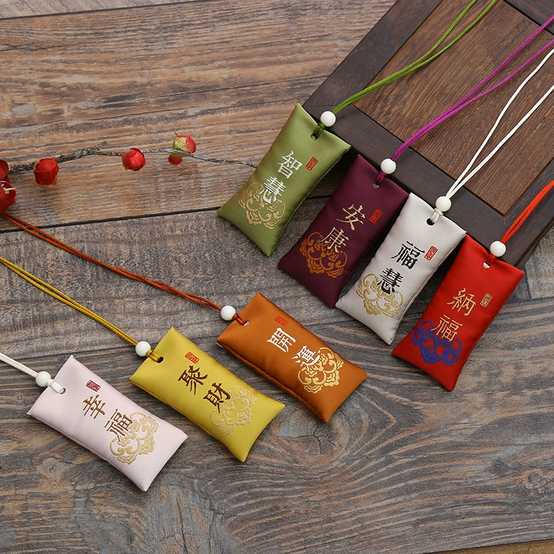 Lucky Bag пустая сумка Саше древнего стиля пустая сумка кошелек Саше Фетальные волосы парчи сумка счастливая сумка безопасный портативный кулон