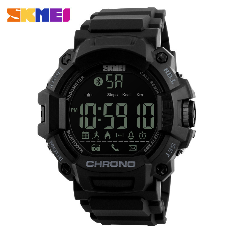 SKMEI time 1249 multi-function support IOS Android system outdoor Bluetooth smart watch male smart watch SKMEI time 1249 multi-function support IOS Android system outdoor Bluetooth smart watch male smart watch