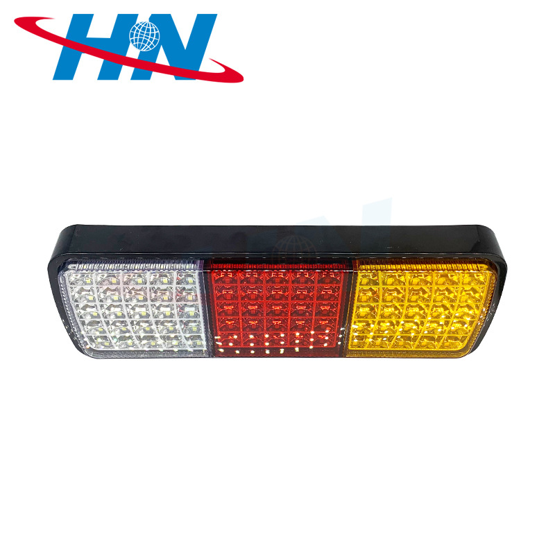 Combinación de tres colores luz trasera camión luz lateral remolque luz trasera