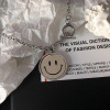 Necklace stainless steel hip-hop style suitable for men and women, pendant, wholesale