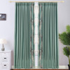 direct deal curtain Modern minimalist Generous fresh a living room bedroom balcony printing Rice finished product customized