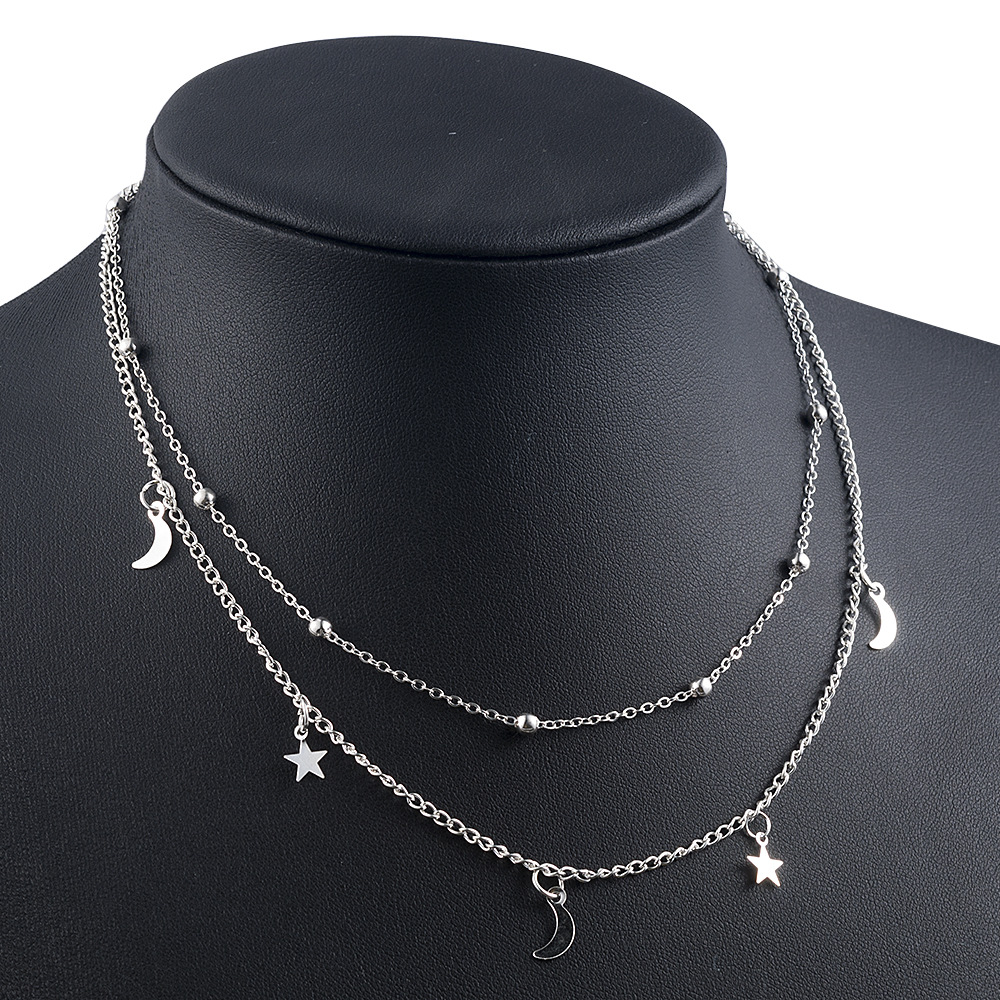 Crescent Star Necklace 5