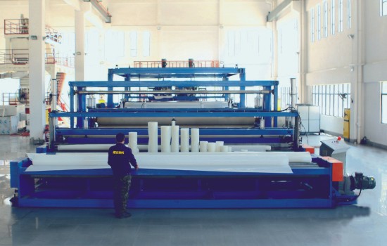 安富 厂家直销防水卷设备 TPOTPE，PE防水卷材挤出机生产线