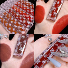 MAFFIC Maffe Ice Cream Moisturizing Lip Glaze/Lip Mud, Transfer-Resistant, Long-Lasting Color, Student-Friendly, Whitening Lipstick, Cross-Border Cosmetics