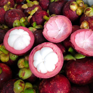 Mangosteen Fresh Mangosteen Spot 5 фунтов 5 фунтов должны быть свежими фруктовыми фруктами, беременные женщины 5a Mangosteen Целая коробка