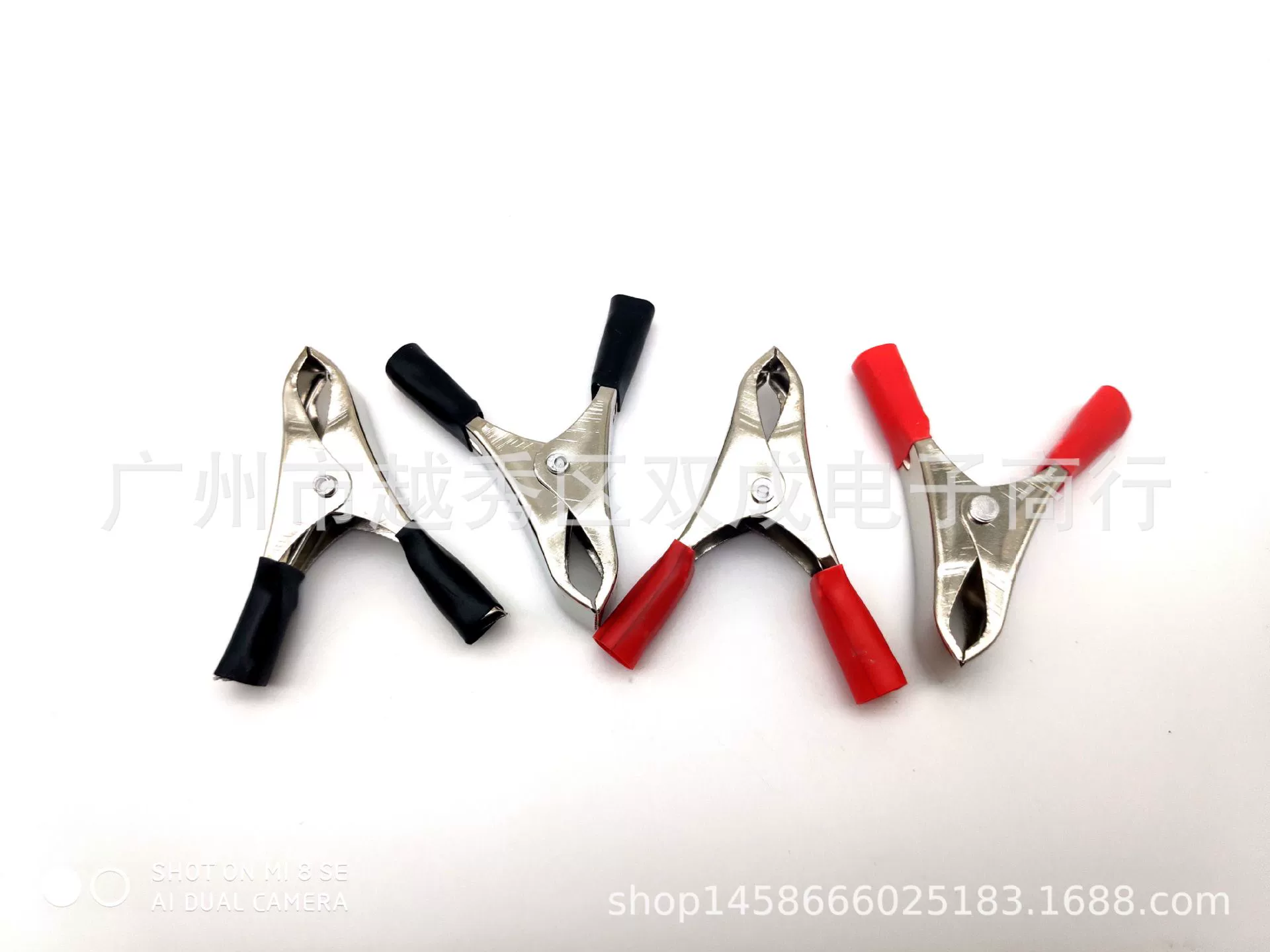 10A никель-крокодил зажим для батареи с изолированным зажимом для автомобиля зажим для зарядки линии огня