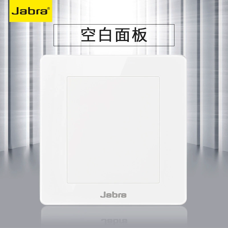 Сетевой переключатель Jiebon 86 темной установки белый дом один открытый пятислотовый розетка с двойным управлением переключателем пористая панель
