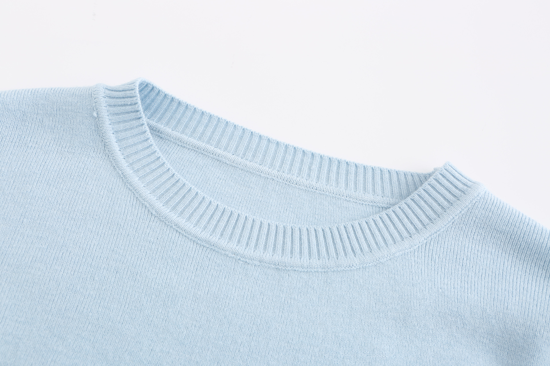 Women's Sweater Set Summer Macaron Colour Matching Co-ord Suit_voghion.com