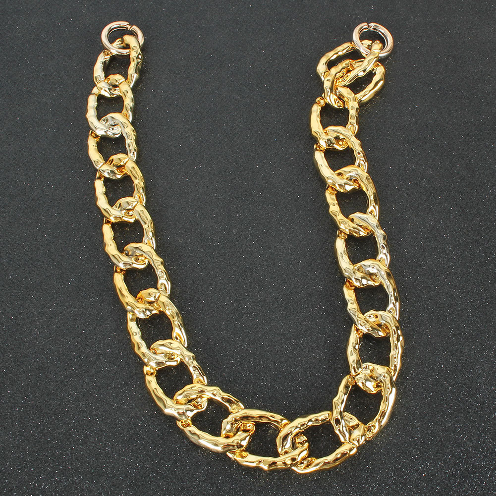 Retro Geometric Thick Alloy Necklace display picture 4
