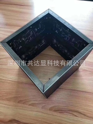 indoor right angle screen LED Corner screen Bevel module Square screen Cube Screen Profiled panel