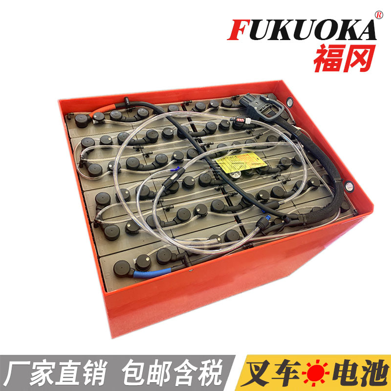 48V丰田6FB25叉车电瓶VSDX600MH牵引车用铅酸蓄电池组工厂直销