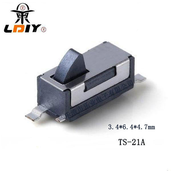 复位开关 尖柄检测开关 2脚限位开关 行程开关 耐高温3.4*6.4*4.7