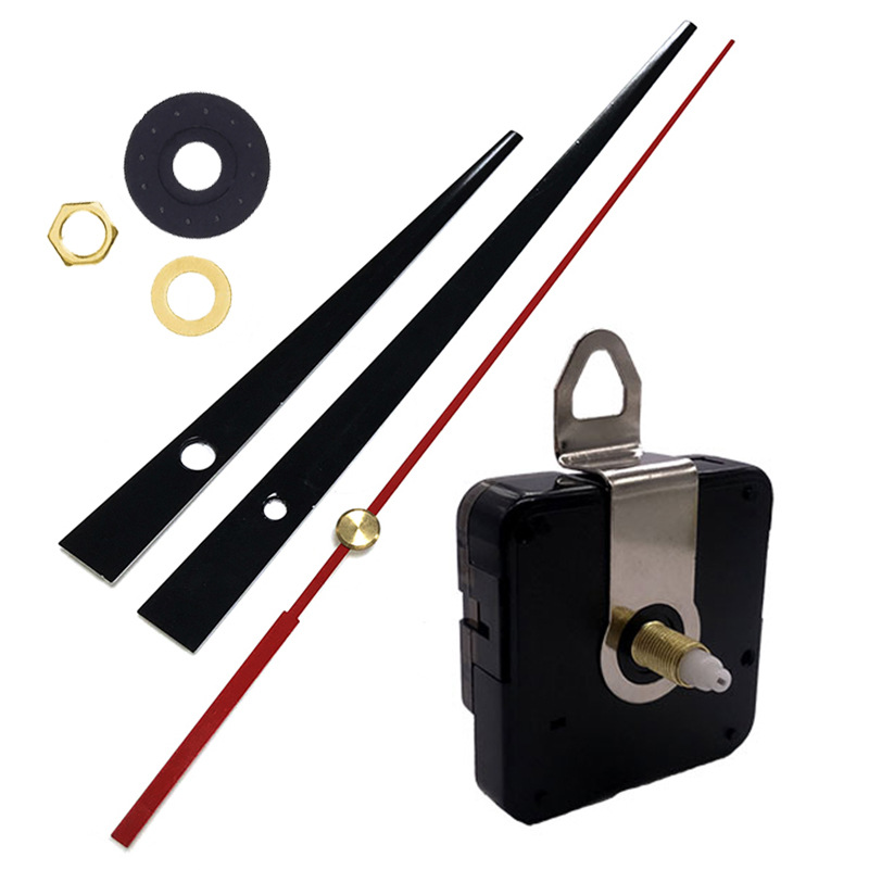 亚马逊热销 石英钟机芯 静音电子大钟表芯 配金属指针|ms