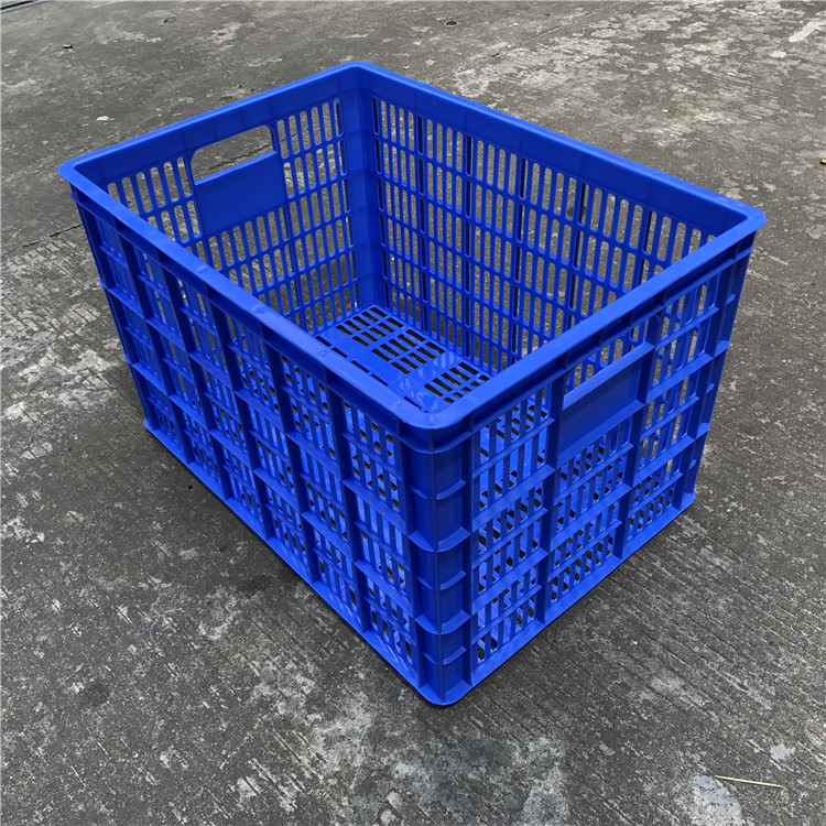 汕头塑料筐长方行水果筐830*630*510镂空物流运输中转筐 熟料胶筐