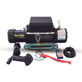 SUV Winch  厂家供应车用绞盘 电动绞盘 越野自驾 车用绞盘，