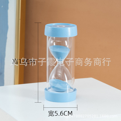 水果沙漏清新藍
