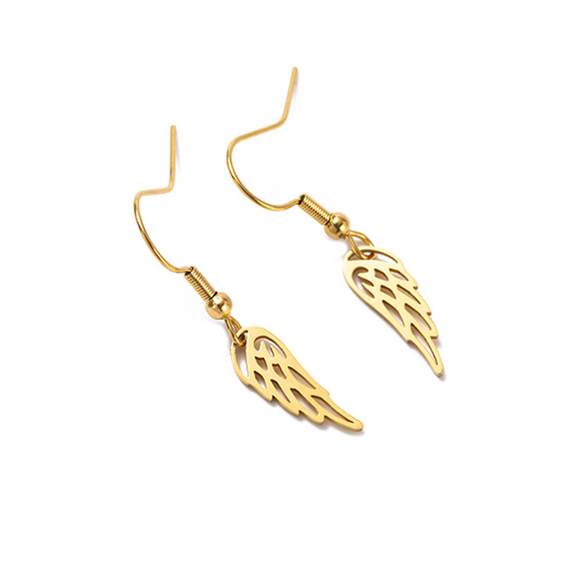 Hot Sale  Dream Wings Full Polished Cut Earrings display picture 1