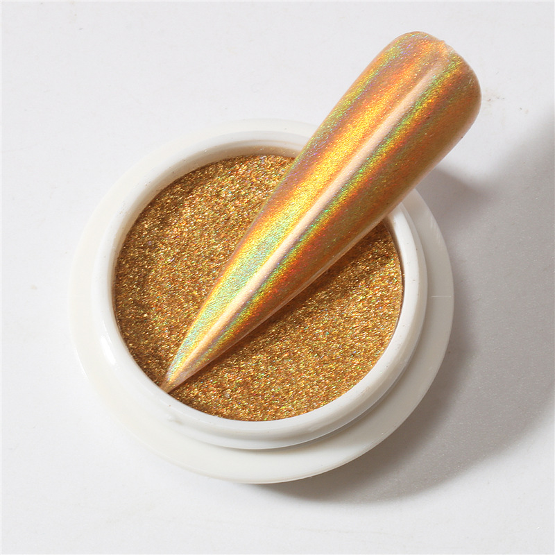 Polvo de láser sólido de uñas polvo de láser de grado cosmético polvo de láser de oro y plata galvanoplastia titanio polvo de oro 2020 Venta caliente