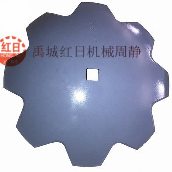 660*6mm缺口耙片 硼钢豁口耙片  梅花缺口耙片  圆盘犁犁片