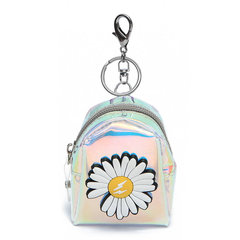 Korean Small Daisy Cute Ladies Color Cartoon Storage Coin Bag Wholesale display picture 6