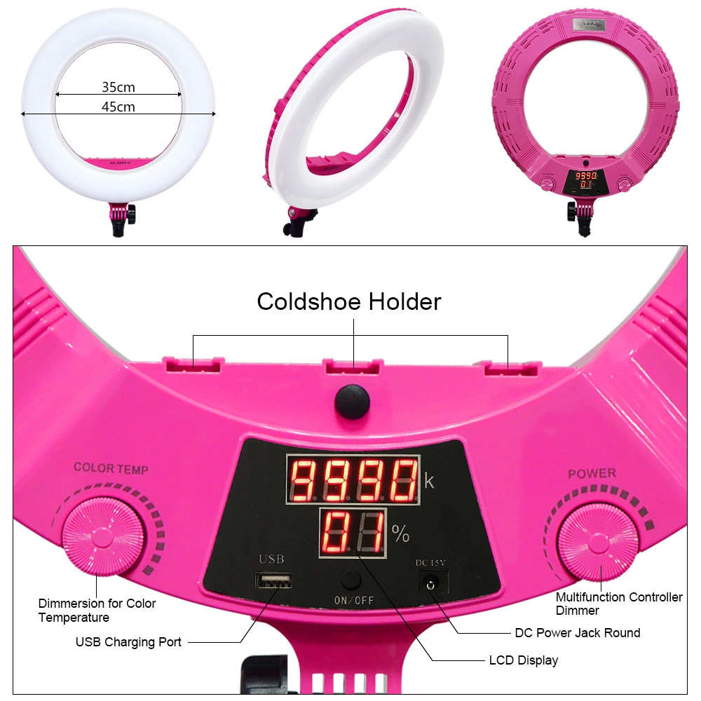 LED fill light, lamp, mobile phone, 18 inch