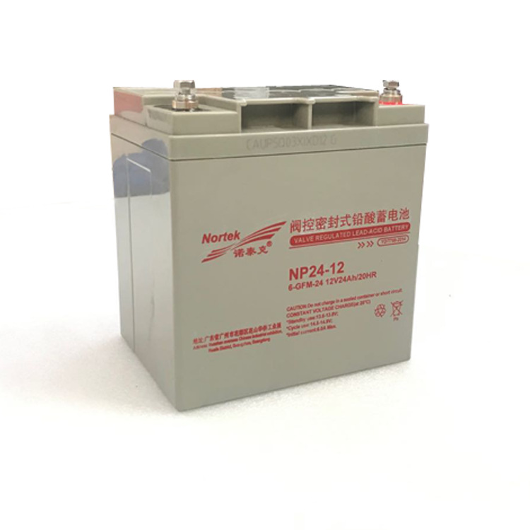 诺泰克蓄电池 UPS不间断电池 Nortek电瓶 6-GFM-24 12V24AH/20HR