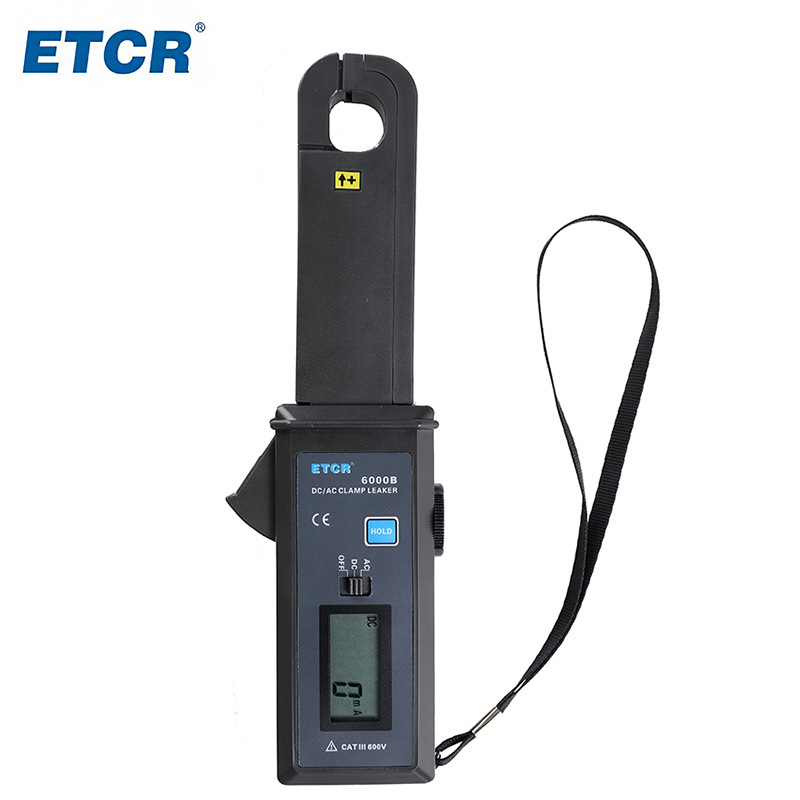ETCR6000B直流/交流钳形漏电流表 汽车漏电流钳表