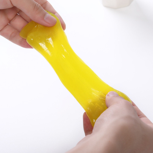 Computer keyboard soft glue car gap dust cleaning tool dust removal magic sticky dust mechanical artifact