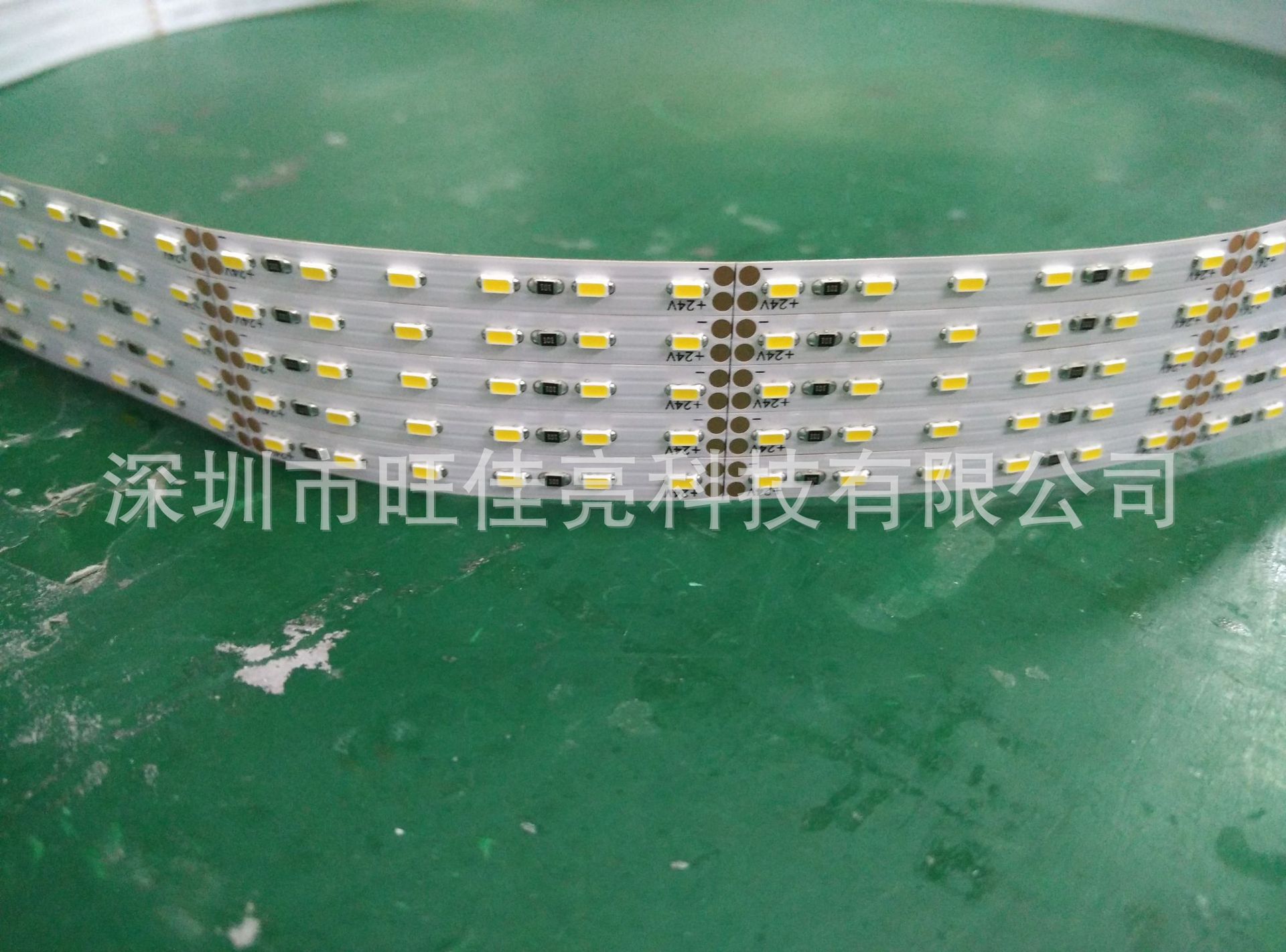 LED侧发光软灯条 DC24V8MM宽60灯3014侧发光LED软灯带4000K-阿里巴巴