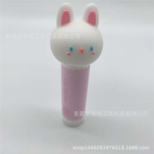 代加工 唇膏套 带绒毛唇蜜套 洗手液硅胶套 口红套 化妆品包材
